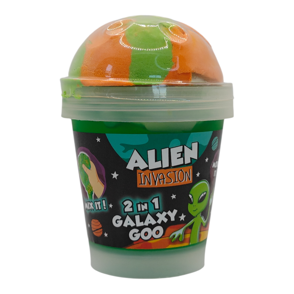 Alien Invasion – 2-in-1 Galaxy Goo (Sand & Slime)