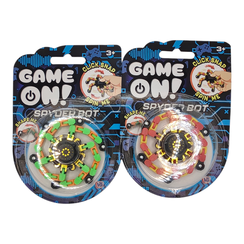 🤖 Game On! – Spyder Bot Click & Snap Fidget