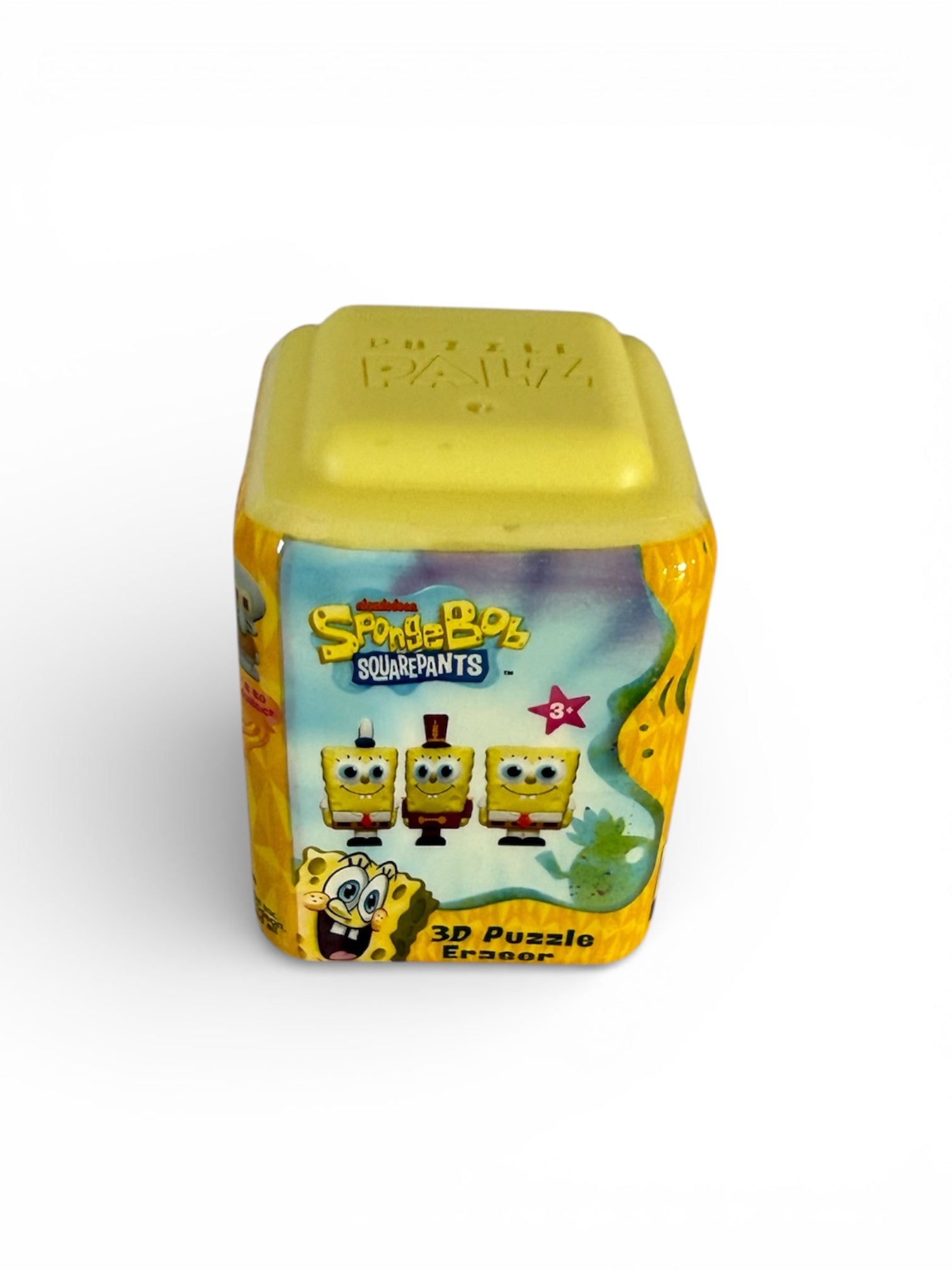 SpongeBob 3D Puzzle Palz Blind Capsule – Collectible Surprise Eraser (Ages 6+)