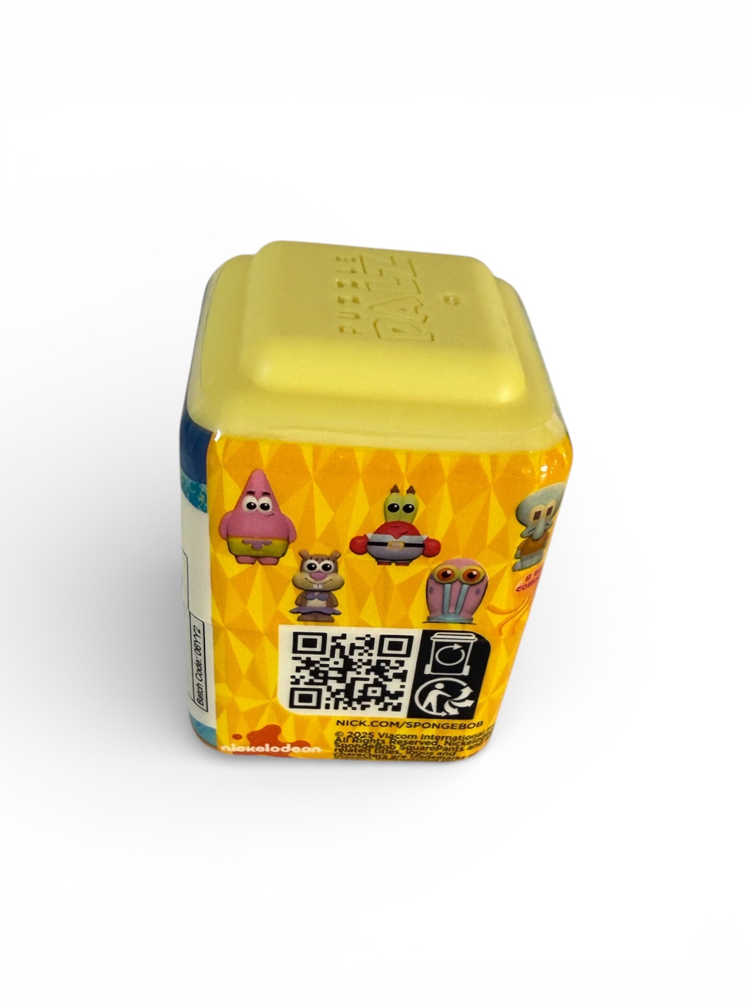 SpongeBob 3D Puzzle Palz Blind Capsule – Collectible Surprise Eraser (Ages 6+)