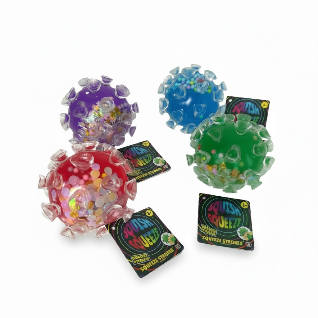 Squeeze Strobes Sensory Ball Squishy
