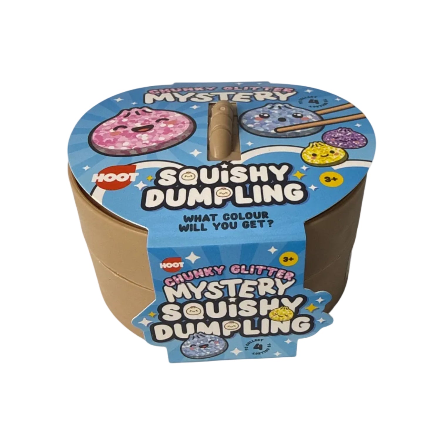 Mystery Iridescent Glitter Dumpling Squishy