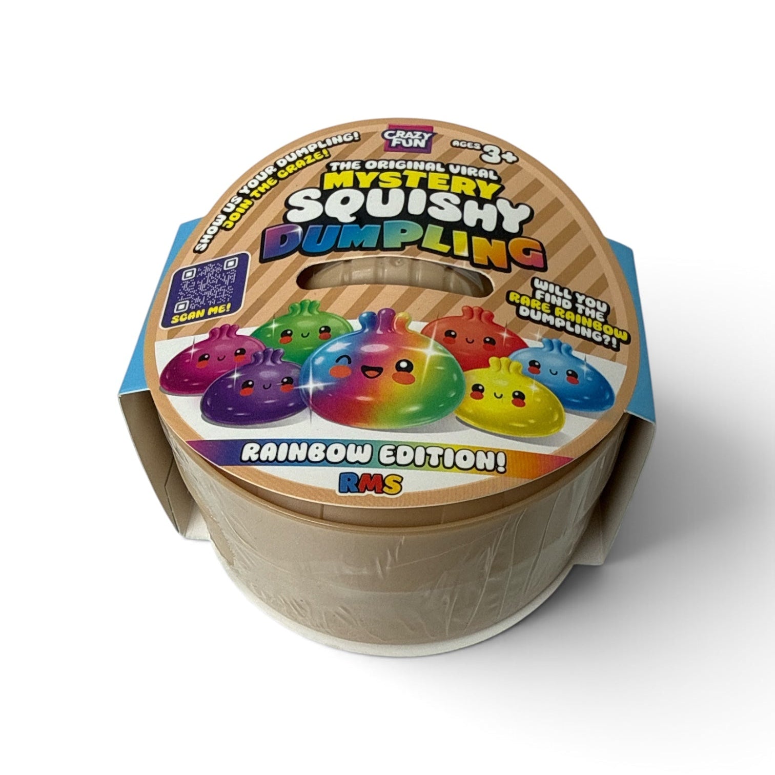 RMS Viral Mystery Squishy Dumpling – Rainbow Edition
