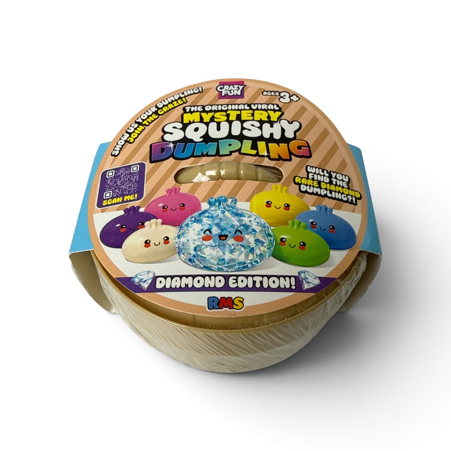 RMS Viral Mystery Squishy Dumpling – Diamond Edition