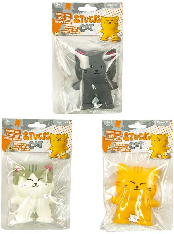 Stuck Cat Sensory Toy